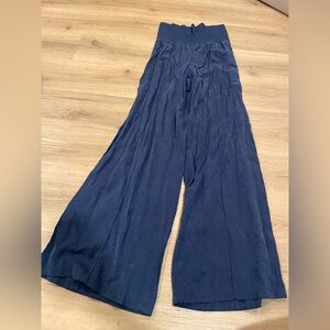 Brand New ATM Anthony Thomas Melillo Blue Palazzo Pant Size Medium